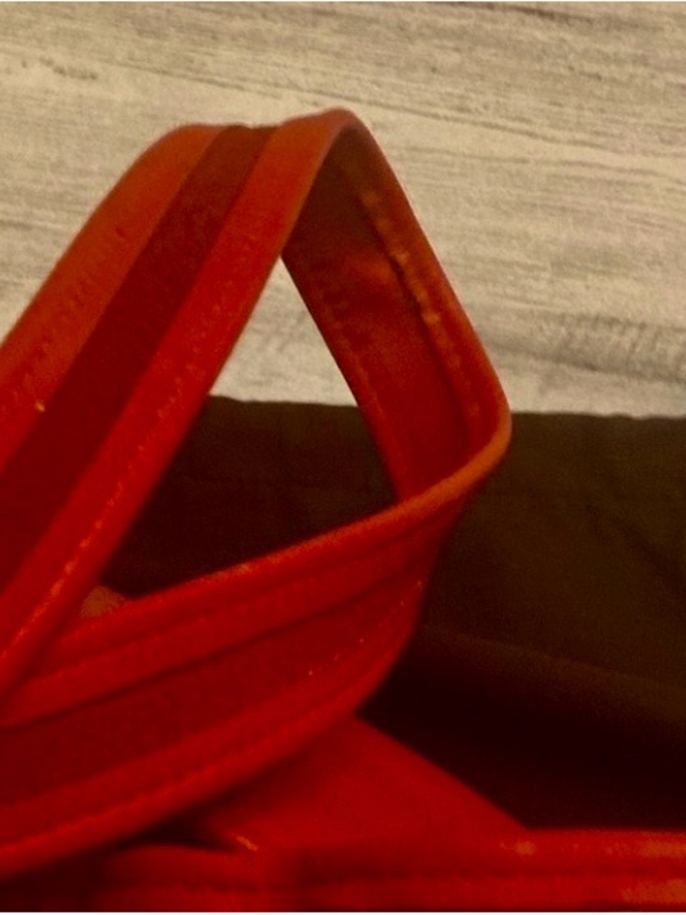 Coach Red Leather Crossbody Maggie (#9019) Bag - Picture 8 of 14